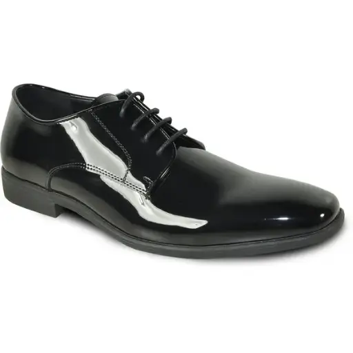 Vangelo Men's Black Patent